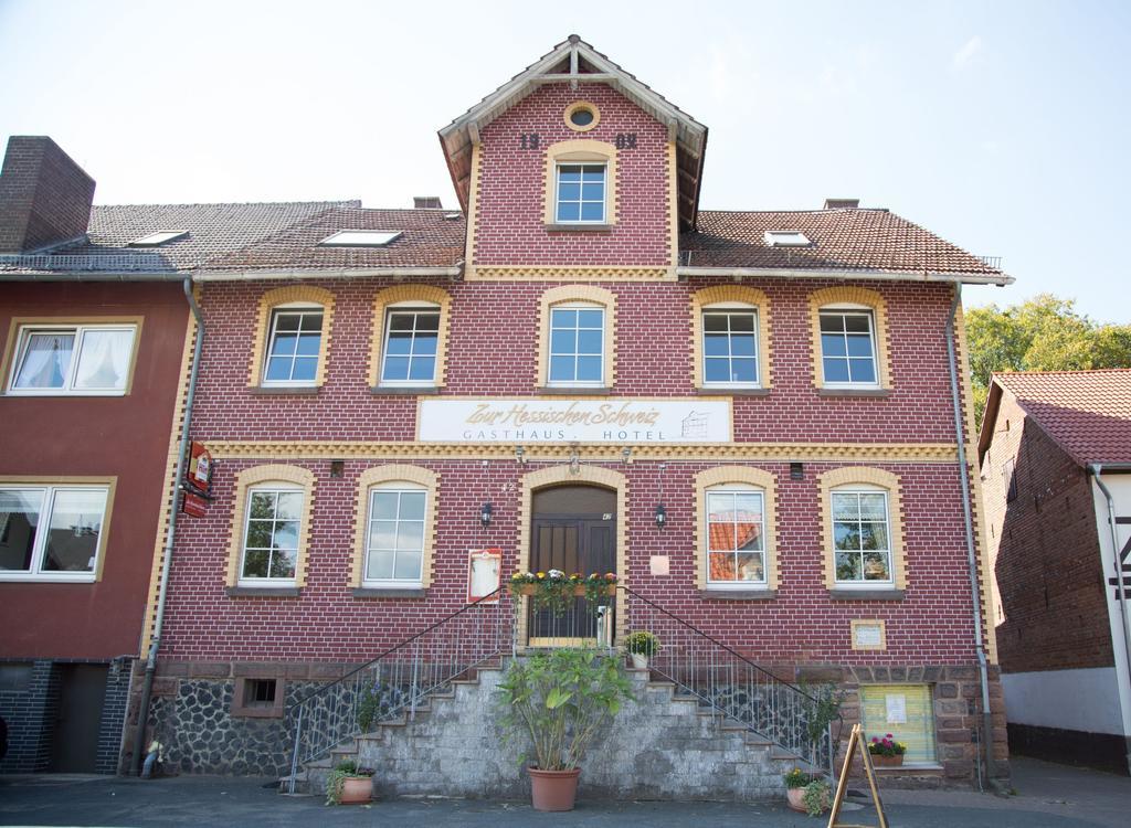 Zur Hessischen Schweiz Hotel Doernhagen Bagian luar foto